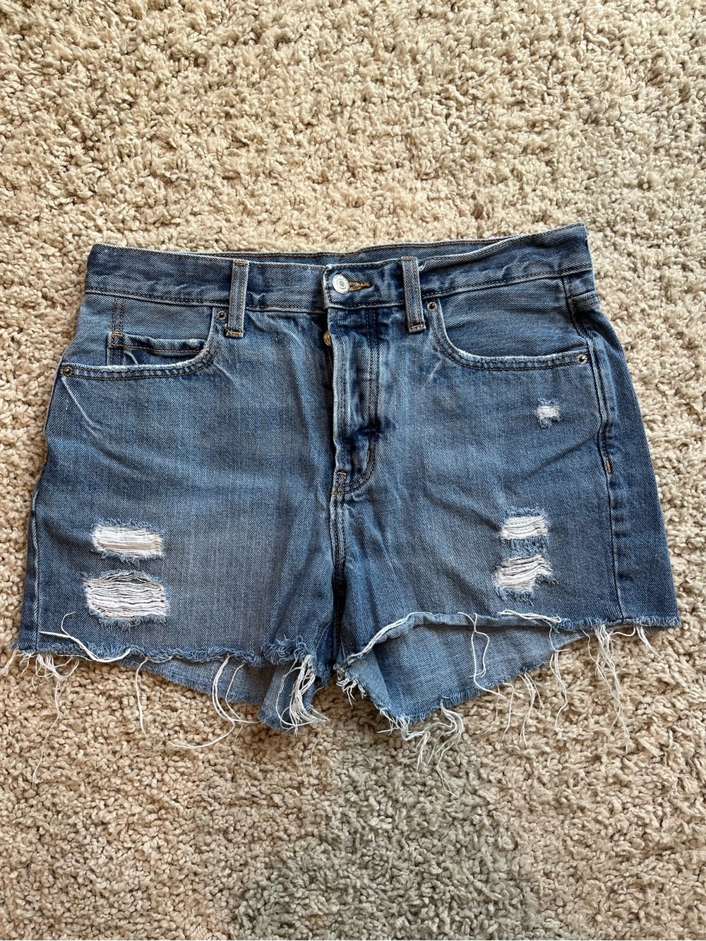 Old Navy High-Waisted Blue Jean Shorts